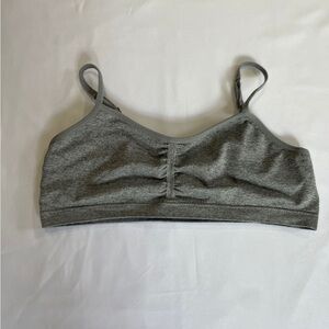 Gray Women's Sports Bra